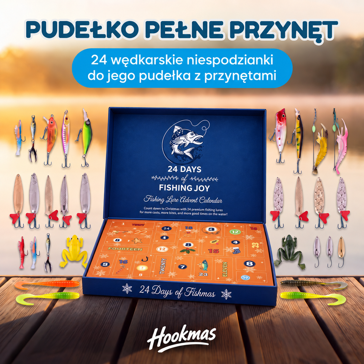 Hookmas™ — Wędkarski Kalendarz Adwentowy
