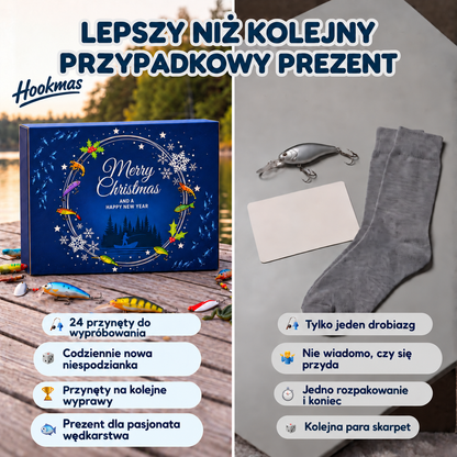 Hookmas™ — Wędkarski Kalendarz Adwentowy